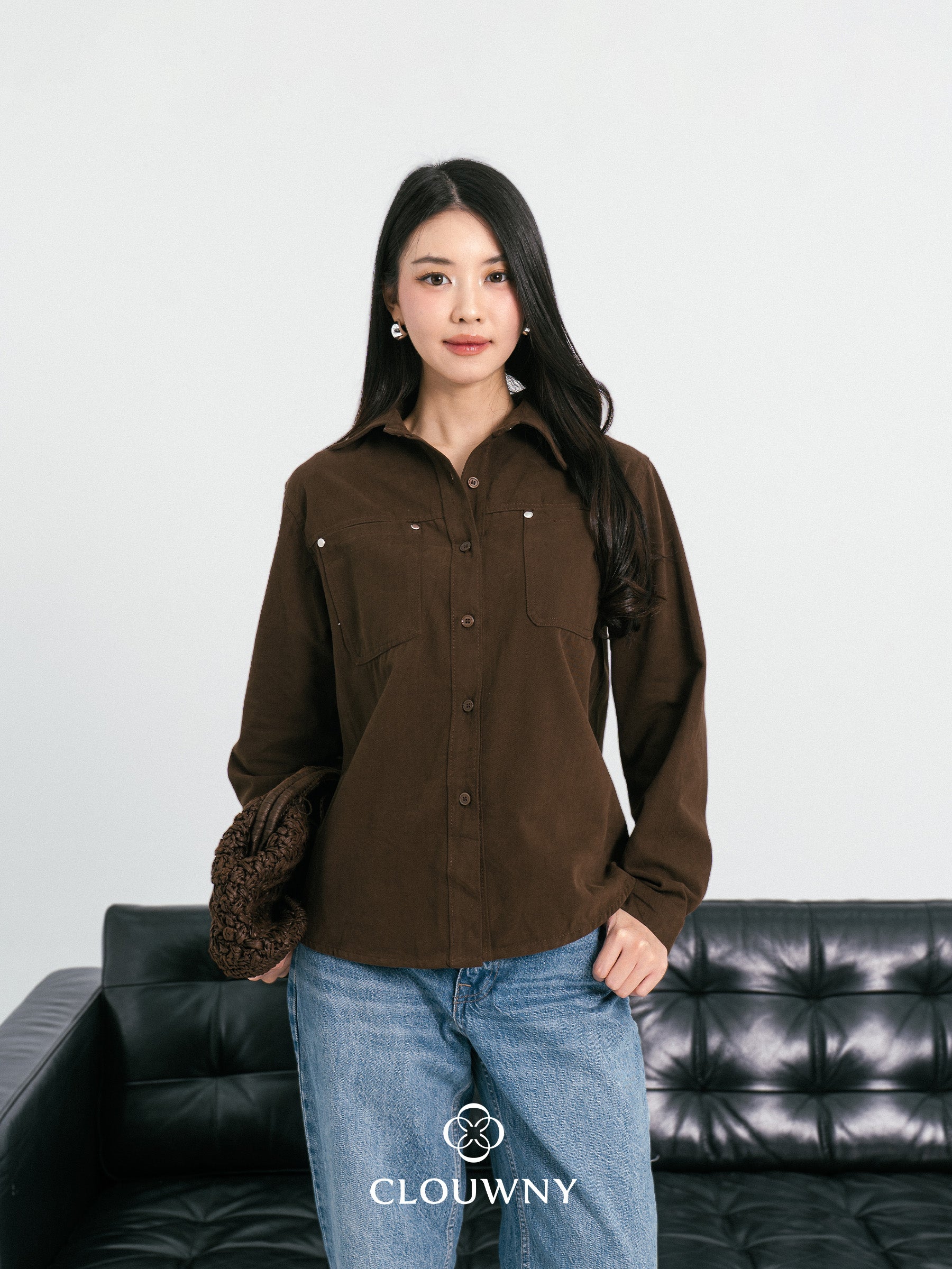 Duches Pocket Shirt - Coffee